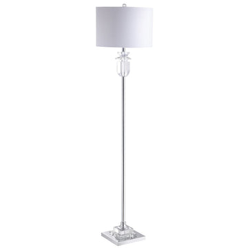 Aria 63" Crystal/Metal LED Floor Lamp - JONATHAN Y